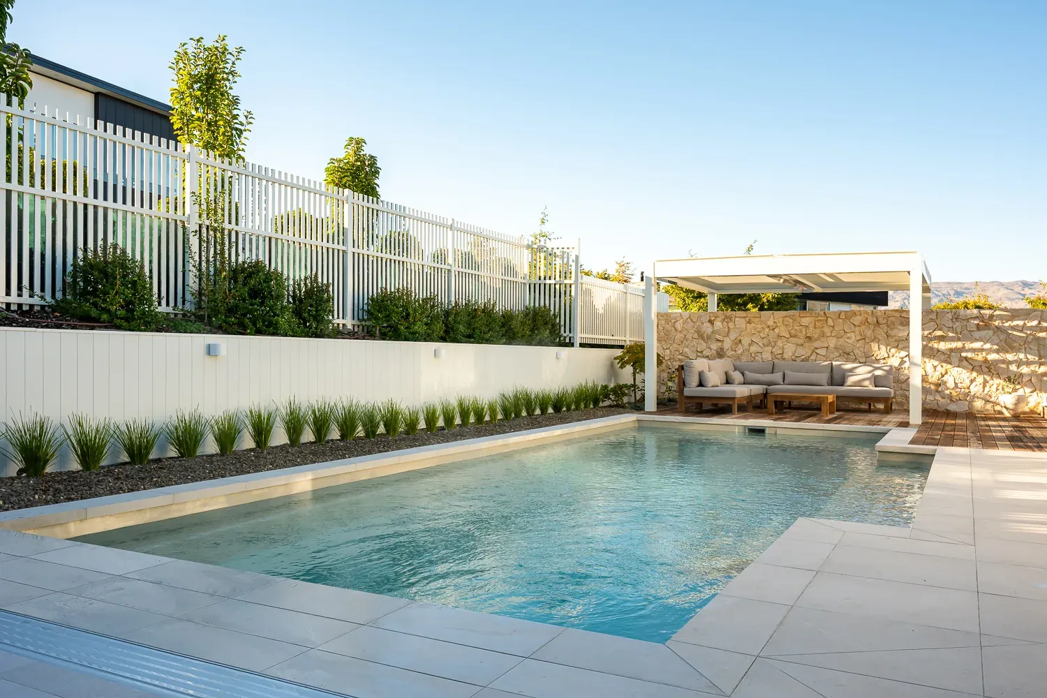The Elegance, the pool style Les Wilson chose