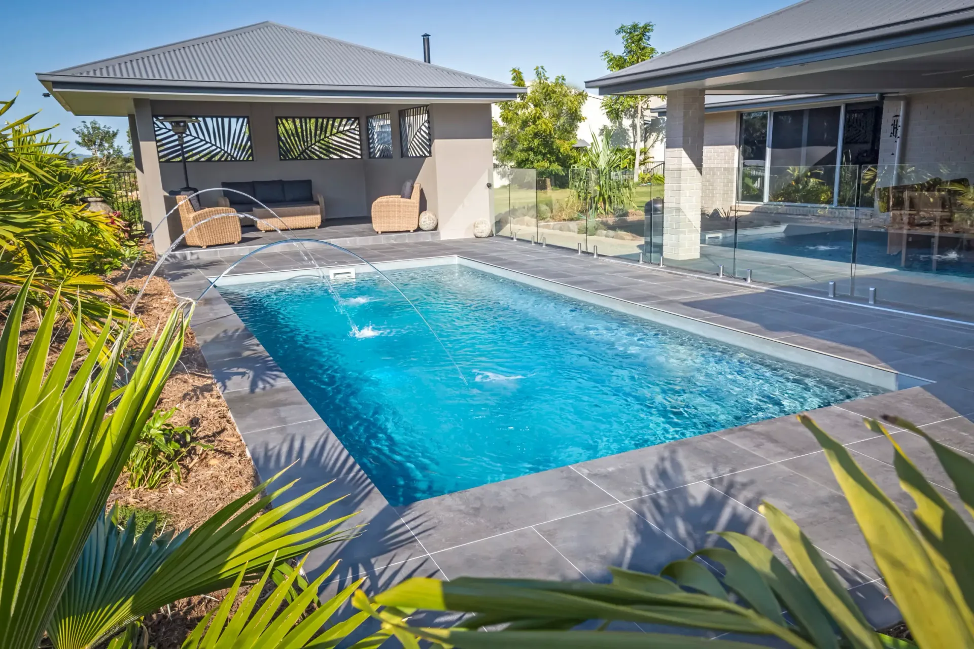 The Reflection, the pool style Matt & Kirsty Schmutsch chose